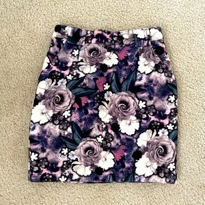 👗 Wool Blend Mini Skirt in Small